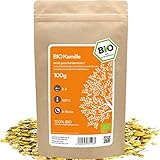 amapodo Kamillentee Bio 100g - Kamillenblüten Tee - Kamillenbad - echte Kamille...