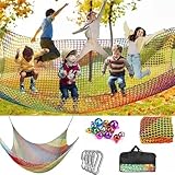kletternetz,kletternetz Kinder,kletternetz Outdoor,2x3M Kletter-Gepäcknetz...