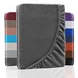 NatureMark Winter Thermo Fleece Spannbettlaken, Spannbetttuch in vielen Farben und...