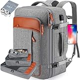 Lumesner Handgepäck-Rucksack, extra groß, 40 l, Flugzugelassen, Reiserucksack...