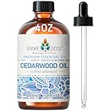EVOKE OCCU Zedernholz ätherisches Öl 118 ml, reines Zedernholzöl für Home Diffusor...