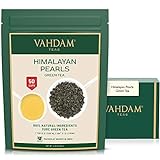 VAHDAM, Himalayan Pearls Grüne Teeblätter | 100gm (40+ Becher) | Reines Grüntee Loose...