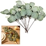 Künstliche Pflanzen, Künstliche Eukalyptus Pflanzen Zweige, künstlichen...