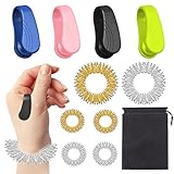 Leikedun 10 Stücke Massage Ring Sensorische Finger Rings Akupressur Ring Set,...