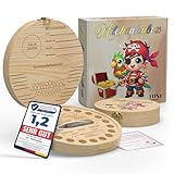 Kinderzahndose für Milchzähne. Personalisierbare Milchzahndose. Ink.Geschenkbox, Lupe...