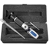 SW-Stahl 21550L Refraktometer I zur Prüfung von Frostschutzmittel, Batteriesäure und...