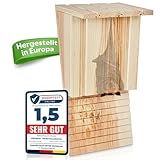 3 Stück Oramics Fledermauskasten aus Kiefernholz [Made in Europe] –...