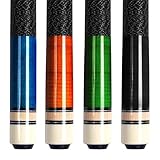 AKLOT Pool Queue, Pool Queues 58' Queue Sticks Pool Cue Erwachsene Kanadischer Ahornholz...