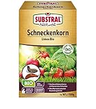 Substral Naturen Schneckenkorn Limex Bio, natürliches, regenfestes Ködergranulat zur...