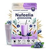 Nufeelia Trinkmahlzeit Blueberry Cheesecake – Wissenschaftlich basierter Diät Shake –...