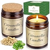 250Std Citronella Kerzen Outdoor Groß,2 Stücke XXL Draußen Camping Citronella...