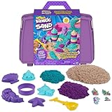 Kinetic Sand Meerjungfrauen Koffer - mit 1 kg original kinetischem Sand aus...
