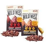 Wild West Beef Jerky, high Protein Trockenfleisch Bundle, Beef Jerky Protein...