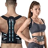 Rücken Geradehalter Haltungskorrektor Rückenstrecker-ZINUU Rückenbandage für Damen und...