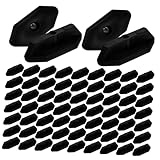 TOYANDONA 100 Stück Deck Befestigungsklammern aus Hochwertigem Abs Kunststoff Schmaler...