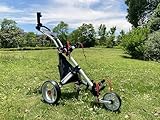 Newfly Golf-Trolley mit 3 Rädern, für Junior und Erwachsene, Deluxe-Punktekartenhalter...