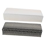 BESTYASH 2Stücke Nagelkunststützkissen Praktische Nagelhandruhe Für Maniküre Armlehne...