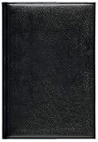 Buchkalender Chef-Timer Balaton schwarz 2024: Terminplaner mit Tageskalendarium. Din A5...