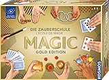Kosmos 694319 Magic Die Zauberschule - Gold Edition, 75 Zaubertricks und Illusionen, 18...