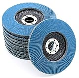 Profi-Fächerscheiben │ blau │ 20 Stück │ Ø 125 mm │ Mixpack (je 5 x Korn...