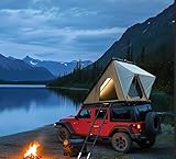 Dachzelt Hartschale Komfortables Dachzelt Campingzubehör für Van, SUV, LKW Dachzelt für...