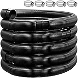 KESSER® Poolschlauch 10m / Ø 32mm | Schwimmbadschlauch mit Muffen |...