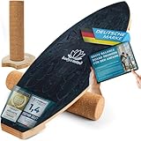 Balance-Board Surfbrett Surf Balance Wackelbrett für Physiotherapie Surf-Training;...