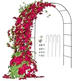 Rosenbogen Gartenbogen Torbogen Rankhilfe für Kletterpflanzen und Rosen aus...