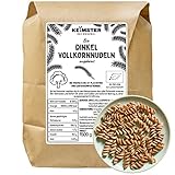 Bio Dinkel Spiralen (1,5 kg) - Vollkorn - GEKEIMT - Aus EU-Bio-Landwirtschaft -...