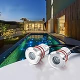 LED-Einbauleuchten - 1 W LED-Strahler Für Den Außenbereich, Unterwasser-Poolleuchte,...