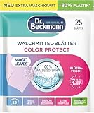 Dr. Beckmann MAGIC LEAVES Waschmittel-Blätter COLOR | vordosierte & wasserlösliche...
