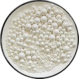 Essbare weiße perlen Zucker streusel | Dessert Streusel|Kuchen Cupcake Topper |...
