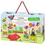 moses. 16155 Wurfspiel, Holzwurfspiel für drinnen und draußen, Kinderspiel...