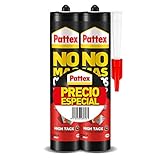 Pattex 2105256, weiß, No mehr Nägel für alle HighTack, Montagekleber, beständig gegen...