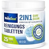 2-Phasen Reinigungstabletten für Kaffeevollautomaten 25 Stück - kompatibel mit Jura...