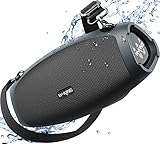 W-KING Bluetooth Lautsprecher Groß, (120W PEAK)70W IPX6 Bluetooth Box Musikbox...