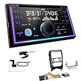 JVC KW-DB95BT 2-DIN Autoradio CD-Receiver Digitalradio DAB+ Bluetooth USB passend für...