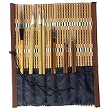 Liummrcy Chinesische Pinsel, 10pcs Traditionelle Kalligraphie Pinsel-Set Aquarell...