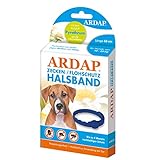 ARDAP Zecken- & Flohschutzhalsband für Hunde bis 25kg - Bis zu 4 Monate nachhaltiger...