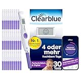 Clearblue Ovulationstest Fortschrittlich & Digital, Doppelte Chancen, schwanger zu...