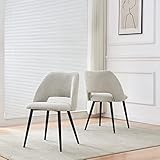 B&D home Esszimmerstühle Vicky 2er Set | Cord Polsterstuhl für Esszimmer, Küche,...