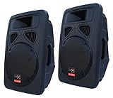E-Lektron JP30 DJ PA Lautsprecher Boxen Paar Passiv 30CM/12 Basslautsprecher