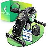 Tretmann Pedaltrainer PRO Set - extra Leise & gelenkschonend - ink. Befestigungsband...