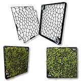 Generisch Mooswand Aquarium – Rückwand-Gitter zum Begrünen – Slim Design...