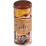 Kesper Aufbewahrungsdose, fÃ¼r Kaffeepads, silber, KÃ¼chendose, aus Metall, HÃ¶he:...