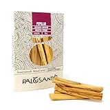 PALOSANTO - Palo Santo Räucherholz Popular Ayabaca aus Peru - 8 Holzstäbe 10cm -...