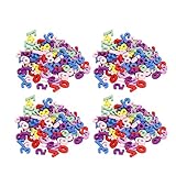 Colorful Mini Wooden Numbers, DIY Crafts for Scrapbooks, Photo Albums, Mixed 0 9, 400PCS...