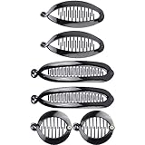 PLABBDPL 6 Stück Französische Bananen-Clips Haarkamm Fischschwanz Haarspange Kämme und...