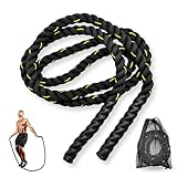 Bomvabe Schweres Springseil Erwachsene für Fitness 1,3 kg, 3 m Langes Box Springseil...