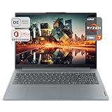 Lenovo IdeaPad Slim 3 Business Laptop, AMD Ryzen 7 7730U, 16 GB DDR4 RAM, 1 TB PCIe SSD,...